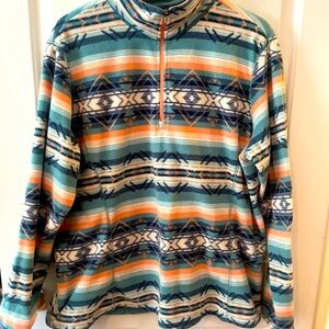 Eddie Bauer fleece sweater sz 2XL